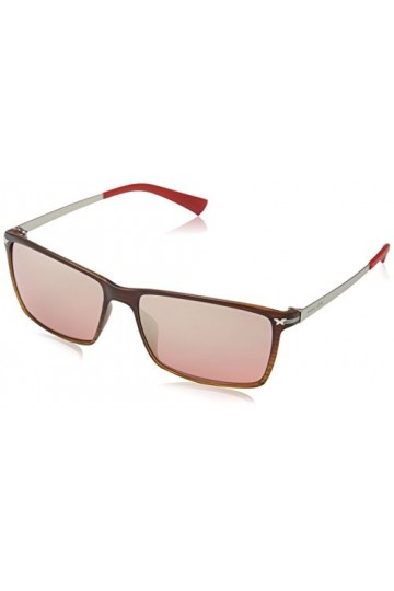 Police S1957 Sunglasses, Red Red Grad.Beige , Taille Unique Mixte