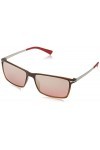 Police S1957 Sunglasses, Red Red Grad.Beige , Taille Unique Mixte