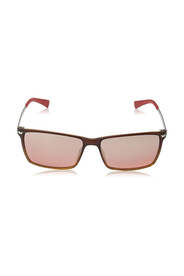 Police S1957 Sunglasses, Red Red Grad.Beige , Taille Unique Mixte