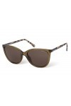 Radley FIONN 107 Lunettes de soleil pour femme avec verres en cristal brillant Vert/marron, Vert