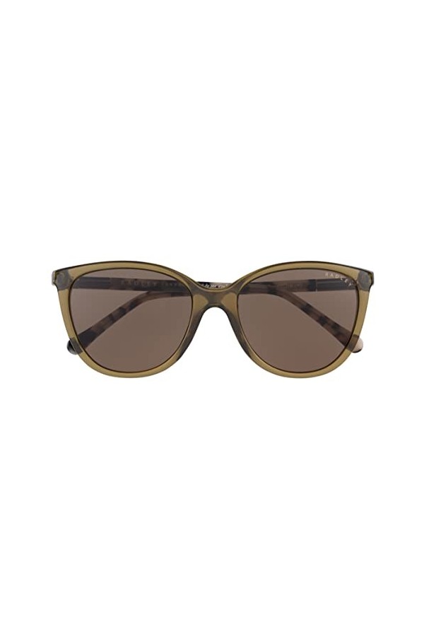 Radley FIONN 107 Lunettes de soleil pour femme avec verres en cristal brillant Vert/marron, Vert