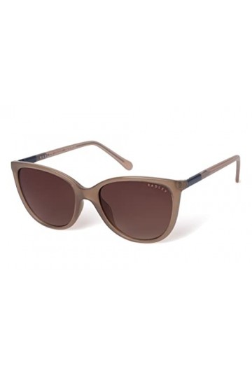 Radley FIONN 112 Lunettes de soleil pour femme Effet brillant Nude/marron dégradé, nude