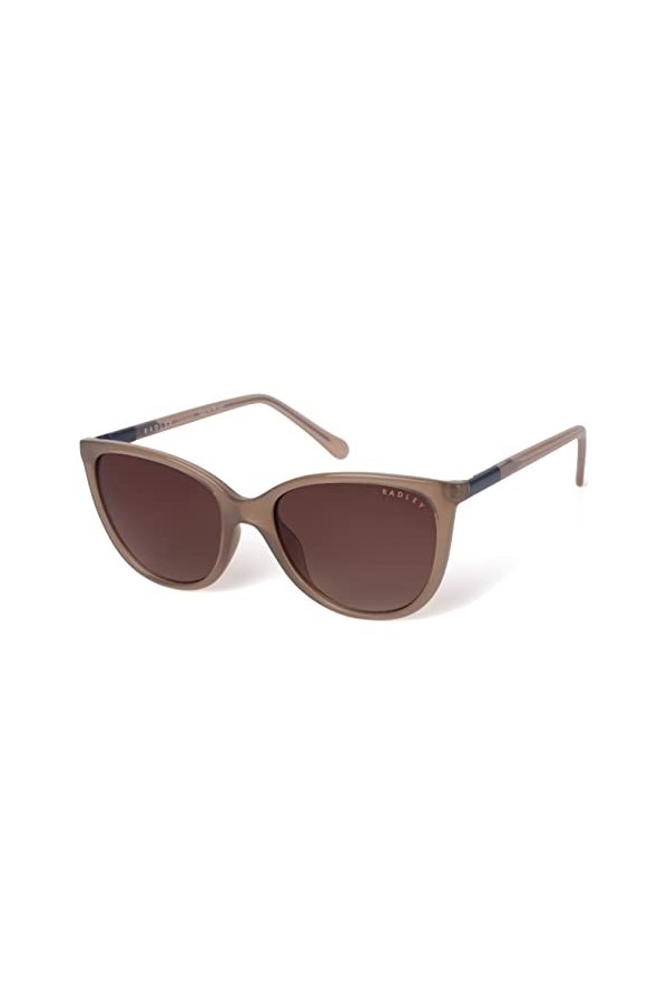Radley FIONN 112 Lunettes de soleil pour femme Effet brillant Nude/marron dégradé, nude