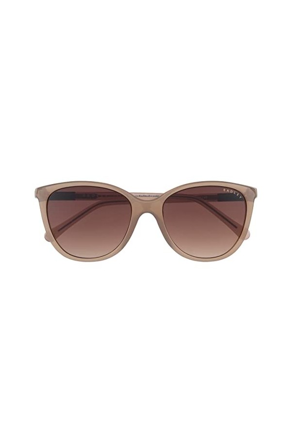 Radley FIONN 112 Lunettes de soleil pour femme Effet brillant Nude/marron dégradé, nude