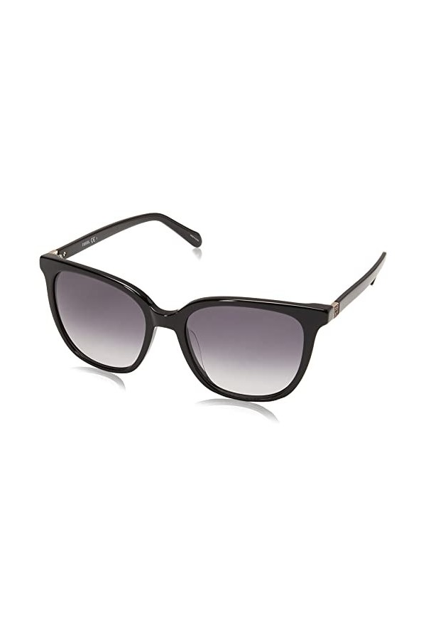 Fossil Fos 2094/G/S Sunglasses, Noir, 53 Femme
