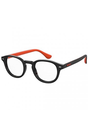 Havaianas Salvador/v Sunglasses, 8LZ/23 Black Orange, 47 Unisex