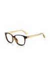 Kate Spade Giulienne Lunettes de Soleil, Havane foncé, 52 Femme