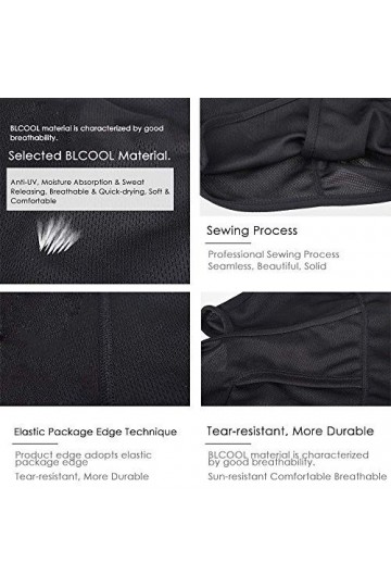 Fontic Cagoule Face Cou Masque, Cyclisme en Plein air Escalade Pêche Tactique Moto Balaclava, Mince et Respirant pour Hiver 