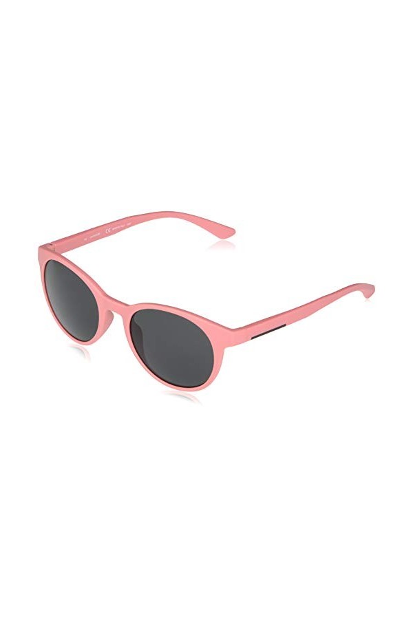 Calvin Klein CK20543S-676 Lunettes de Soleil, Matte Pink/Solid Smoke, Taille Unique Mixte