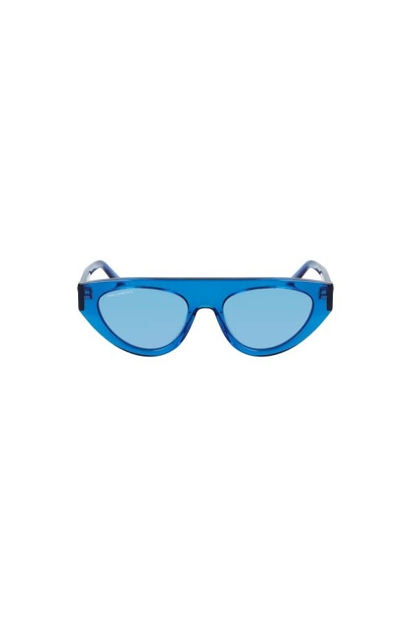 KARL LAGERFELD Kl6043s Lunettes de Soleil, Blue Transparent, 5218 Femme