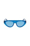 KARL LAGERFELD Kl6043s Lunettes de Soleil, Blue Transparent, 5218 Femme