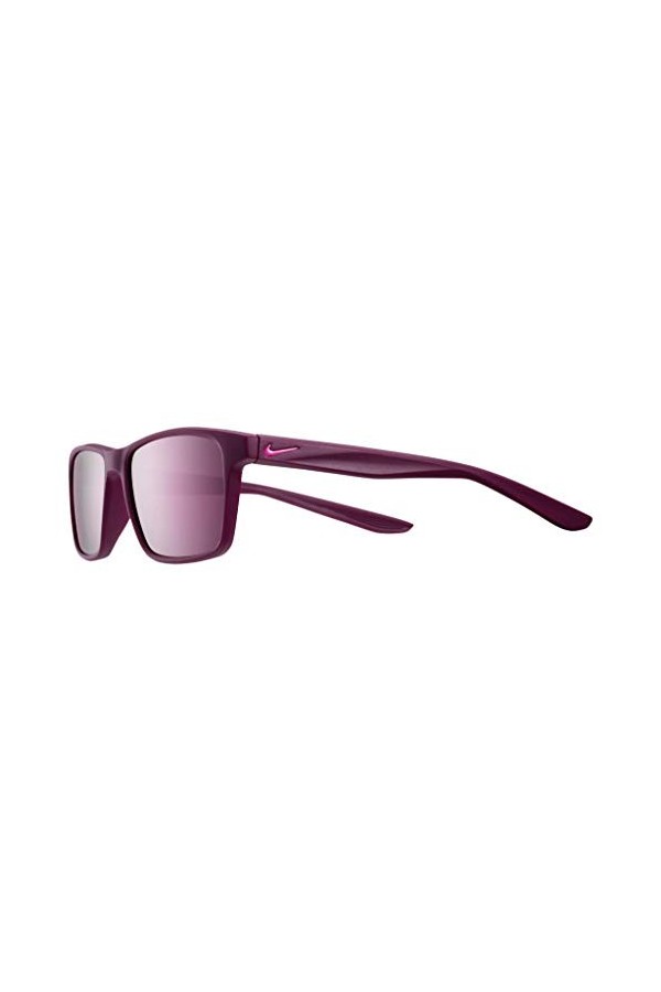 Nike Ev1160-650 Whiz Sunglasses Matte Laser Fuchsia Frame Color, Grey W/Light Pink Mirror Lens Tint, 650 MT Bordeaux gry w lt