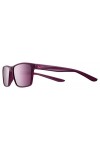 Nike Ev1160-650 Whiz Sunglasses Matte Laser Fuchsia Frame Color, Grey W/Light Pink Mirror Lens Tint, 650 MT Bordeaux gry w lt