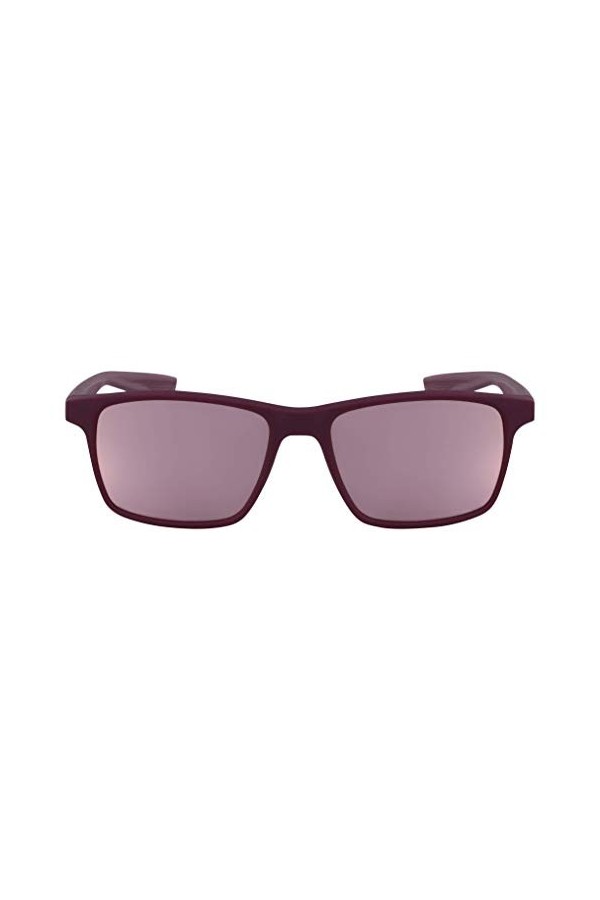 Nike Ev1160-650 Whiz Sunglasses Matte Laser Fuchsia Frame Color, Grey W/Light Pink Mirror Lens Tint, 650 MT Bordeaux gry w lt
