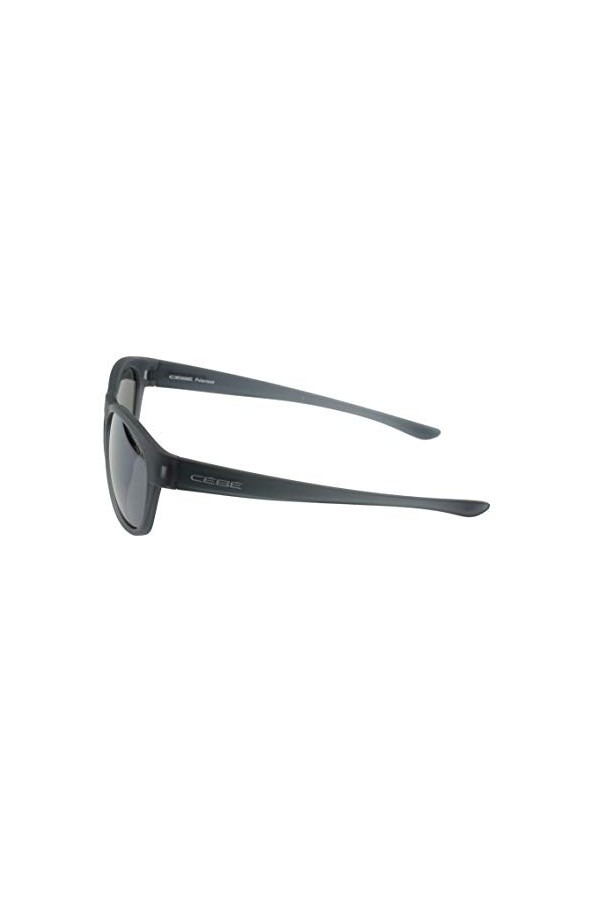 Cébé SKimo Queenstown Lunettes de Soleil pour Femmes Matt Medium Mixte bébé, Matte Translucent Grey