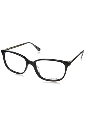 Kate Spade Natalia Sunglasses, Black, 52 Unisex