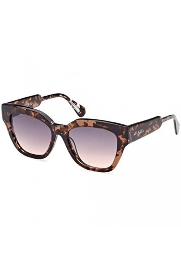 MAX &CO MO0059 Lunettes de Soleil, Havana/Autre, 52/16/140 Femme