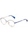 MAX &CO MO5090 Lunettes de Soleil, Bleu Brillant, 49/18/140 Femme