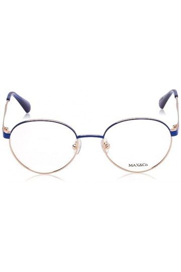 MAX &CO MO5090 Lunettes de Soleil, Bleu Brillant, 49/18/140 Femme