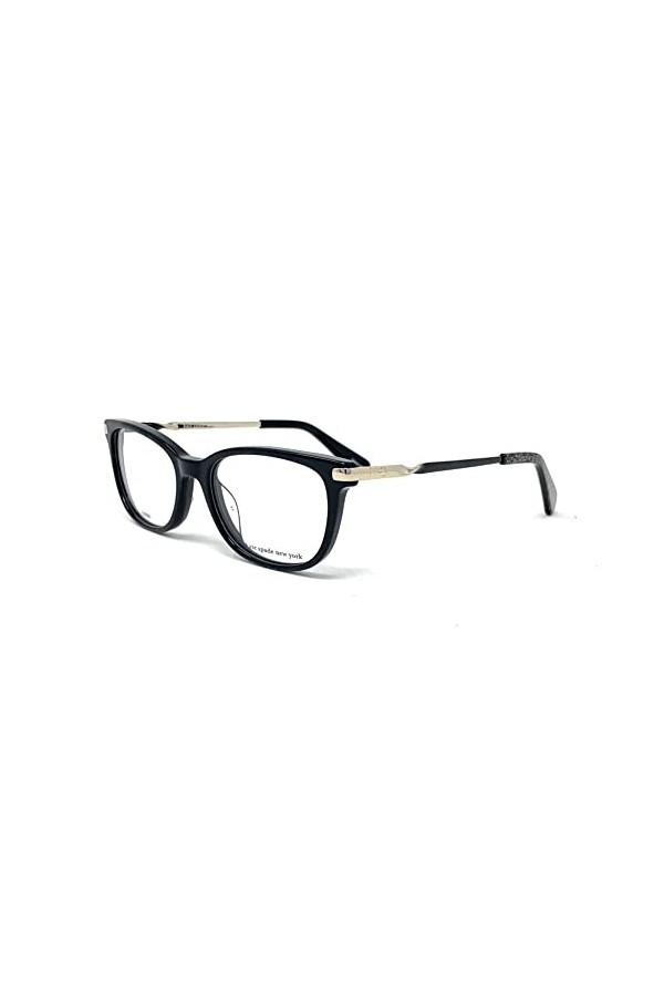 KATE SPADE Jailene Lunettes de Soleil, Black / 00 Demo Lens, 50 Femme