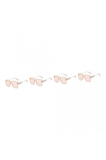 Yardwe 4Pcs Lunettes De Soleil Vêtements Pour Femmes Miss Plastique Anti-Uv