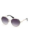 Guess GU7842, Lunettes de Soleil Femme, Shiny Rose Gold, 58