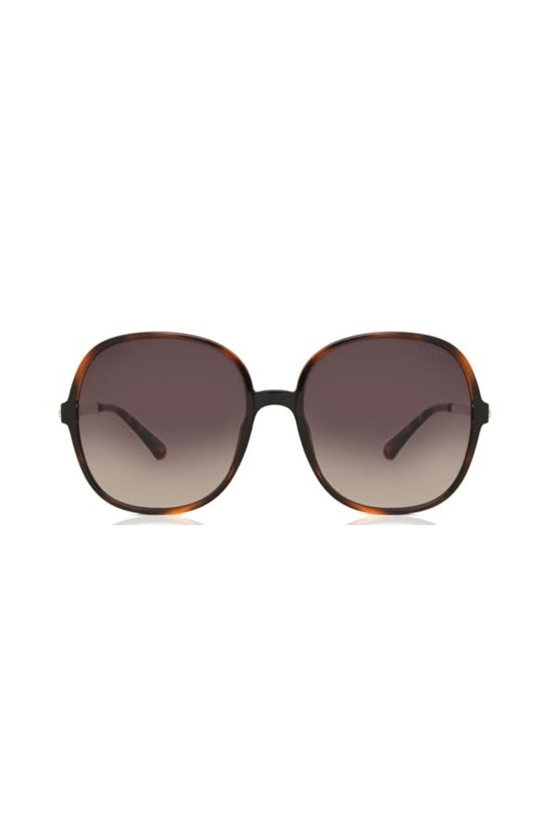 GUESS Femme GU7844 Lunettes de Soleil, Dark Havana, 59