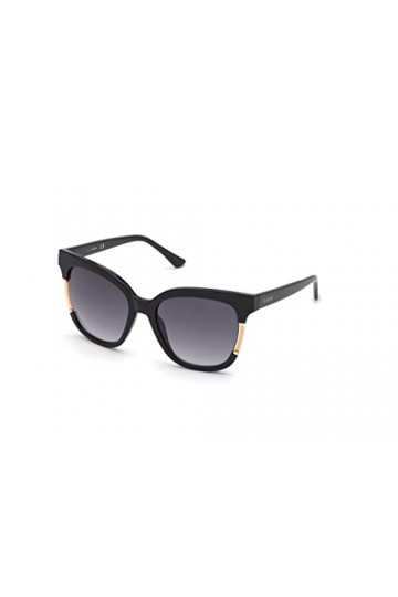 Guess Gu7726 Lunettes de Soleil, Noir/Autre, 55 Femme