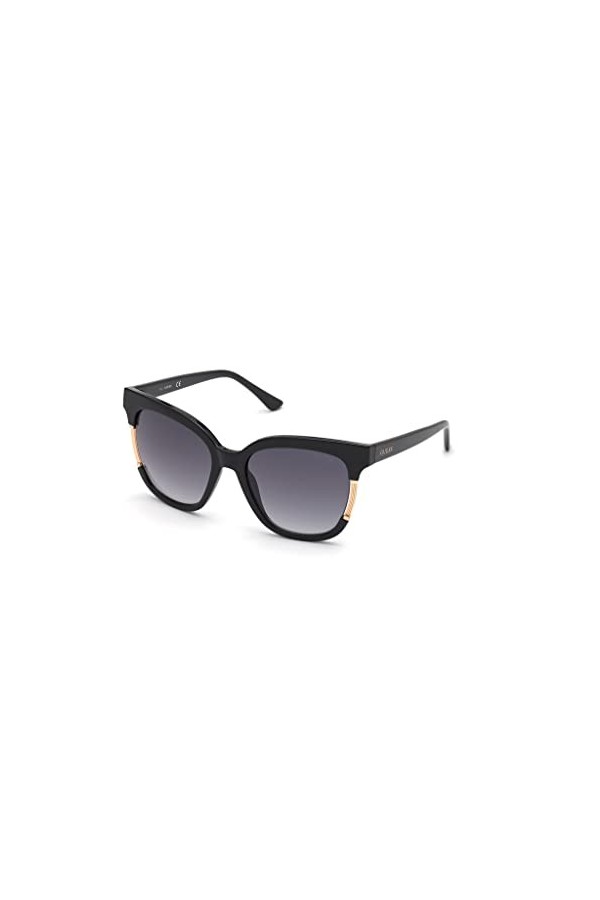Guess Gu7726 Lunettes de Soleil, Noir/Autre, 55 Femme