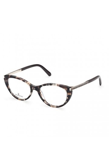 SWAROVSKI Sk5413 Lunettes de Soleil, Havana/Other, 51 Femme