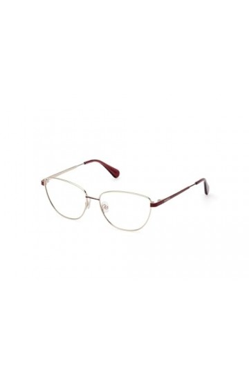 MAX &CO MO5087 Lunettes de Soleil, Bordeaux Brillant, 54/15/140 Femme