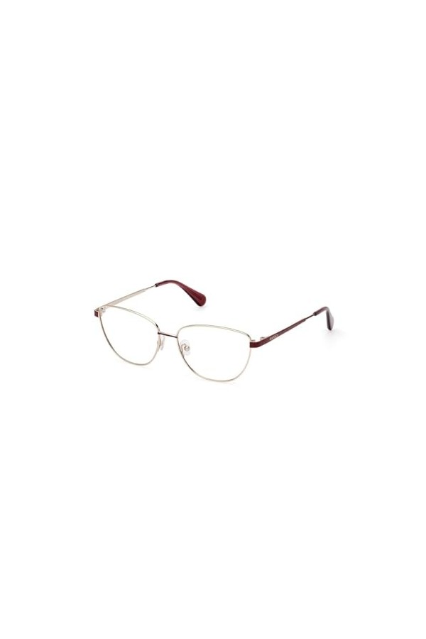MAX &CO MO5087 Lunettes de Soleil, Bordeaux Brillant, 54/15/140 Femme