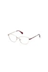 MAX &CO MO5087 Lunettes de Soleil, Bordeaux Brillant, 54/15/140 Femme