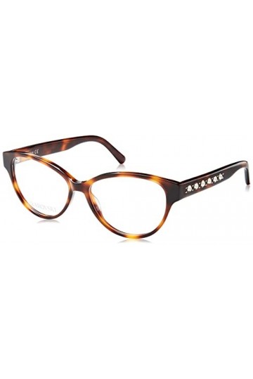 Swarovski Sk5454@53052 Sunglasses, Dark Havana, 53 Femme