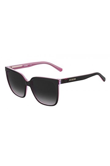 Moschino Love Mol044/s Sunglasses, 807/9O Black, 56 Unisex