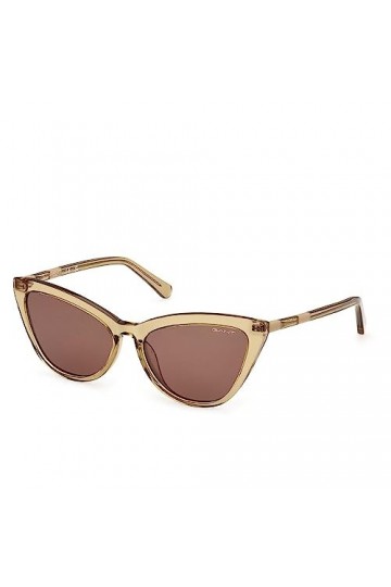 Gant GA8096 Lunettes de Soleil, Beige Brillant, 56/16/140 Femme