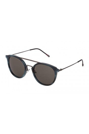 Carolina Herrera SHE1295206DQ Lunettes de Soleil, Shiny Blu Havana, 52/23/140 Homme