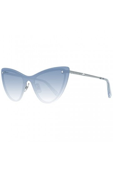 SWAROVSKI Sk0200-0084w Lunettes de Soleil, Shiny Light Blue/Gradient Blue, 00/0/140 Femme