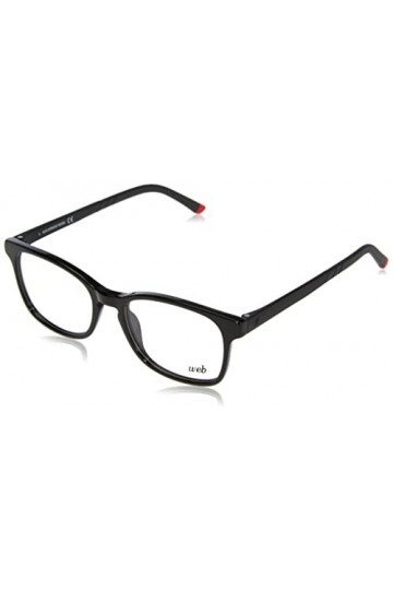 Web Eyewear WE5267 Lunettes de Soleil, Shiny Black, 48 Homme