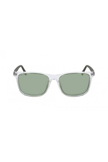 Lacoste L882S Lunettes de Soleil, Crystal/Khaki, Taille Unique Homme