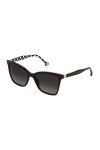 Carolina Herrera Lunettes de soleil femme SHE888-540700, Noir , 54/18/140