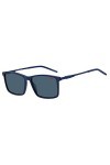 HUGO HG 1099/s Sunglasses, FLL/KU Matte Blue, 56 Unisex