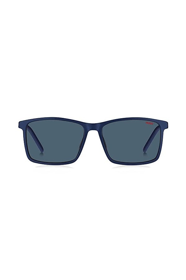 HUGO HG 1099/s Sunglasses, FLL/KU Matte Blue, 56 Unisex