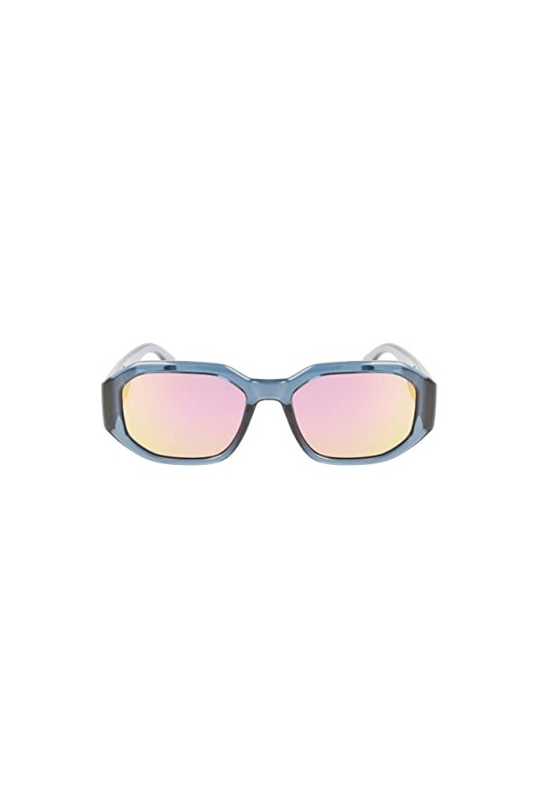 Calvin Klein CKJ22633S Lunettes de Soleil, Bleu Marine Transparent, Taille Unique Mixte