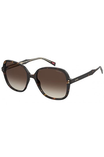 Levis LV 5015/S Lunettes de Soleil, Marron Havana/Brown Gradient , 58 Femme