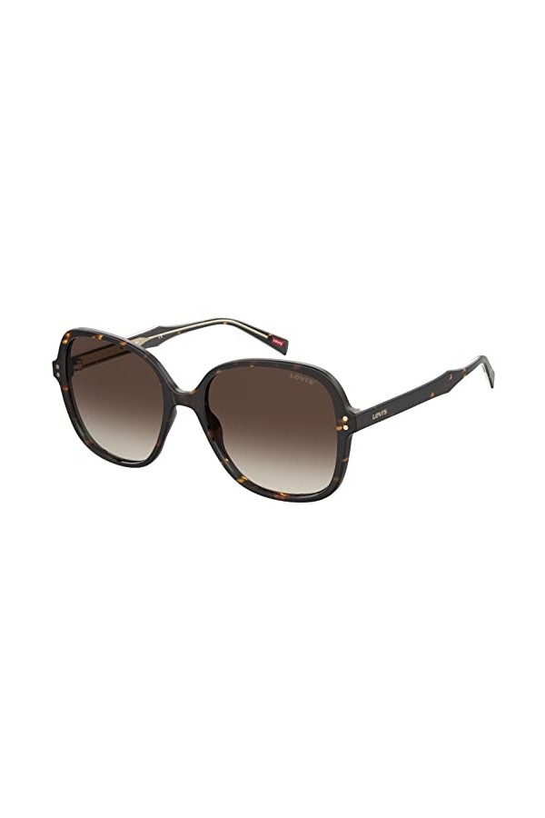 Levis LV 5015/S Lunettes de Soleil, Marron Havana/Brown Gradient , 58 Femme