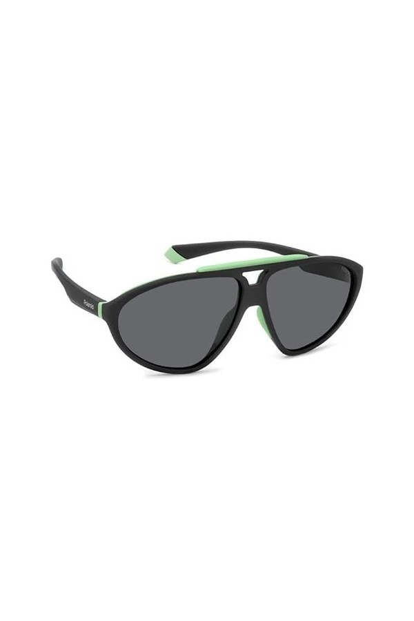 Polaroid PLD 2151/S 62/11/140 Unisex Adult Sunglasses, 3OL/M9 MT BLK GRN, 62