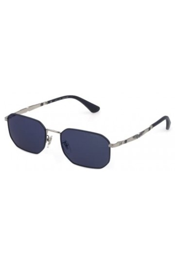 Police SPLE08N Sunglasses, RUTENIO LUCIDO TOT.C/Parti SABBIATE/OPAC, 54 Unisex