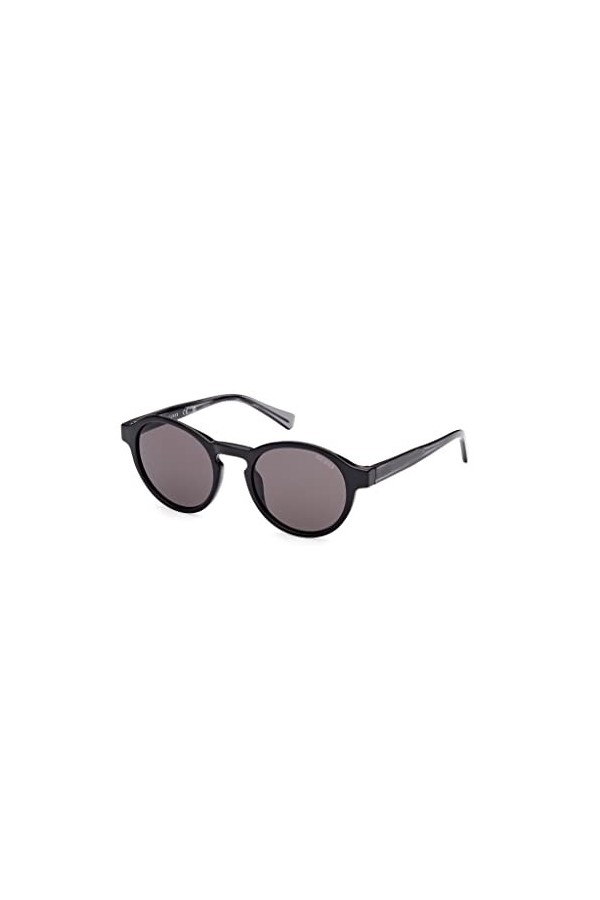 GUESS Homme GU00049 Lunettes de Soleil, Shiny Black, 50