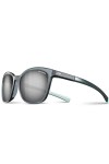 Julbo Spark Lunettes de Soleil, Gris Translucide Brillant/Mint, Taille Unique Femme